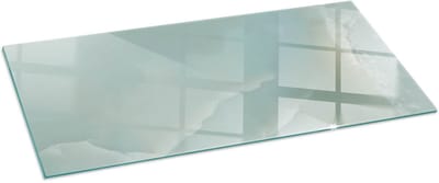 Tulup Kachel Vloerplaat - Fijn marmerpatroon Vloerplaat Voor Kachel - 125 cm x 50 cm - Turkoois Onderplaat Kachel - Rechthoek Kachel Vloerplaat - Plaat Onder Houtkachel - Vloerplaat Openhaard - Plaat Voor Onder Houtkachel