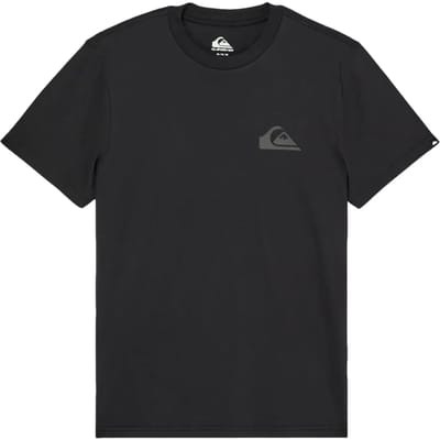Quiksilver Evo Mini Logo T-shirt Met Korte Mouwen Zwart S Man