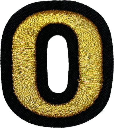 Fjesta© Oeteldonk embleem - Gouden cijfer 0