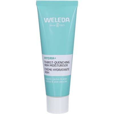 WELEDA HYDRA 48h Hydraterende Gezichtscrème - Vijgencactus & Aloë Vera - Normale & Droge Huid - Versterkt Huidbarrière & Langdurige Hydratatie - 100% Natuurlijke Ingrediënten - 30ml