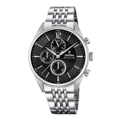 Festina Timeless Chrono F20285/4 - Herenhorloge - Ø 43 MM