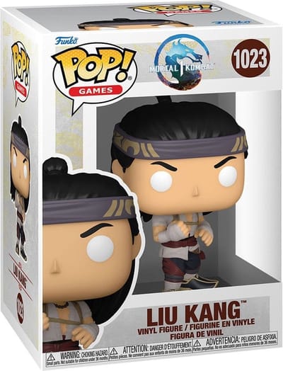 Mortal Kombat Liu Kang Vinyl Figur 1023 Funko Pop! meerkleurig PVC -