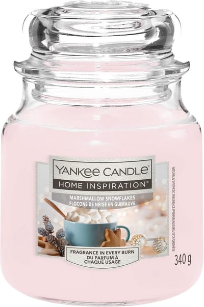 Marshmallow Snowflakes geurkaars van Yankee Candle