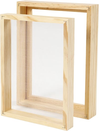Papiermal met dubbel frame, A5, afm 25x19x3cm, 1 stuk