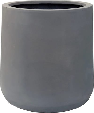 Bloempot Portland | Grijs | Large | Fiberstone | Ø55 x H50cm