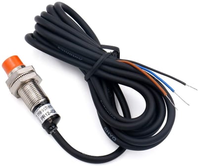 Allecto - Inductieve nabijheidssensor - 4mm detectie - Geschikt voor automatisering - M12 rond - NO - Voor industriële toepassingen - 12-24VDC