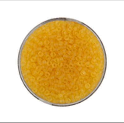 9660-644 Jap. Miyukirocailles - 2,2mm - transp.mat topas - 12 gram