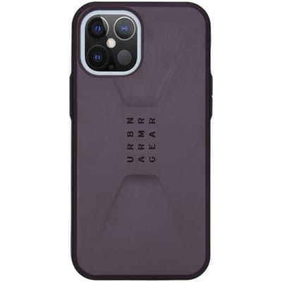 UAG - Civilian geschikt voor iPhone 12 Pro Max - eggplant paars