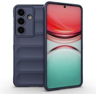 Coverup Hoesje - Geschikt voor Samsung Galaxy S26 Plus Hoesje - Coverup Hands-On Rugged Back Cover - Blauw