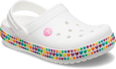 Crocs Crocband Gem Band Clog K White Maat 37/38 US J5