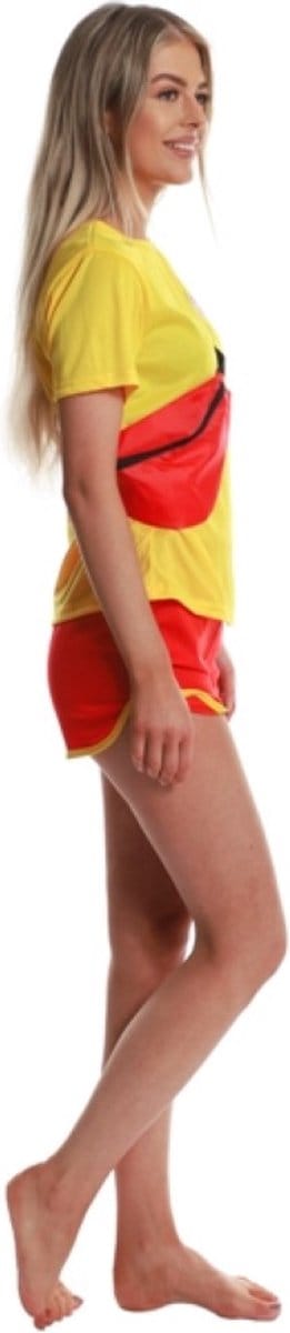 Karnival Costumes Sexy Lifeguard Strandwacht Dames Kostuum Carnavalskleding Dames Carnaval Verkleedkleren Volwassenen - Polyester - Maat XS