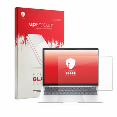 upscreen - Screenprotector voor HP EliteBook 8 G2i 14" - Folie Beschermfolie Beschermglas transparant