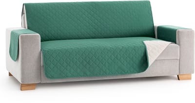 Belmarti Duo bankbeschermer - 110 cm - Groen/Ivoor