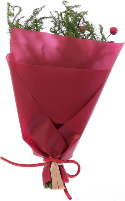 Droogbloemen Boeket - Decoratie Bloemen - Huis Decoratie - Met Luxe Geschenkdoos - 13.2X7.8X3.2CM - Diverse Kleuren