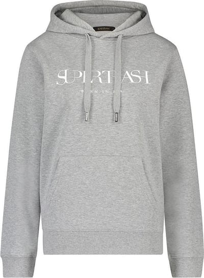 Supertrash - Hoodie - Trui - Sweater Dames - Grijs - S