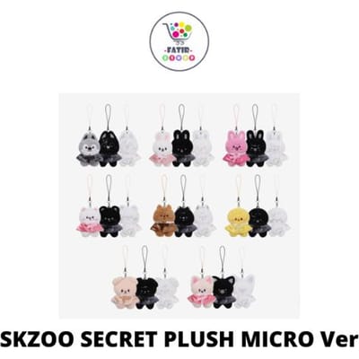 [Vroege Toegang] Officiële Stray Kids Wereldtournee RUN IT SEOUL MD 008 Type: SECRET PLUSH MICRO Ver. (RANDOM) / Type2