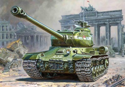 Zvezda - Is-2 Stalin (Zve5011) - modelbouwsets, hobbybouwspeelgoed voor kinderen, modelverf en accessoires