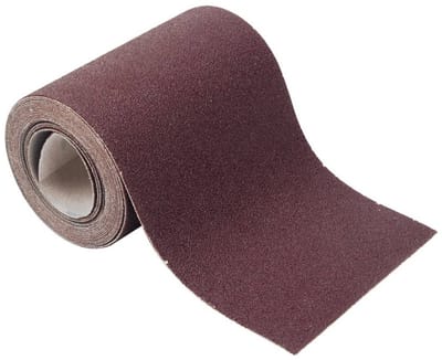 wolfcraft - Hechtschuurpapierrol voor hout/metaal - Korrel 120 - 1741000