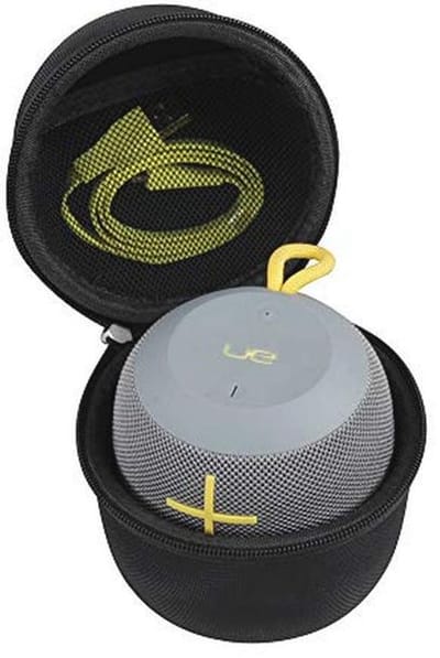 Harde EVA Reisstijl Zwart Hoesje voor Draagbare Bluetooth Speaker IPX7 Waterdicht