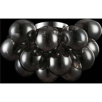 Maytoni Balbo plafondlamp glas nikkel/rook