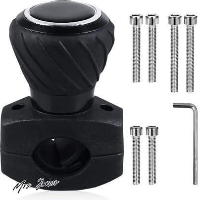 Mrs. Jones Universele stuurknop spinner 360° universele autostuurknop stuurhulp draaiknop tractor vrachtwagen auto's zitmaaier .