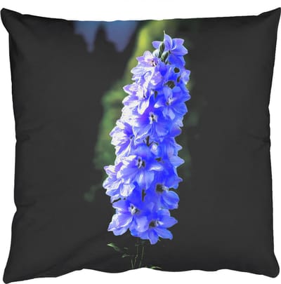 Sierkussens - Kussentjes Woonkamer - 50x50 cm - Bloemen - Blauw - Dennenboom