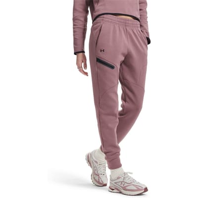 Under Armour Unstoppable fleece-joggingbroek voor dames (Bruin)