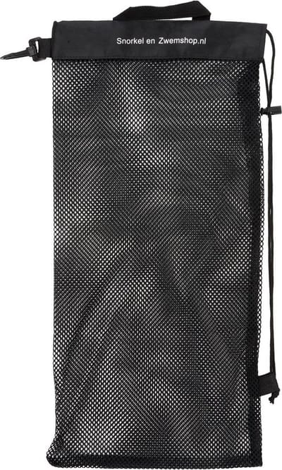 Snorkel&Zwemshop Mesh Bag - Zwart