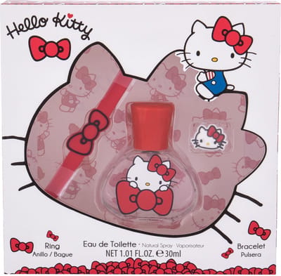 Fragrances For Children - Hello Kitty Giftset Eau de toilette 30 Ml, Bracelet andRing