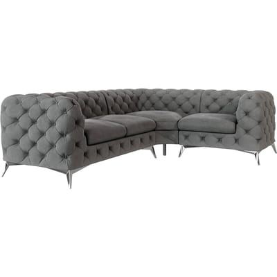 Hoekbank Nora rechts velvet | Ropez