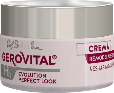 Gerovital H3 Evolution Gezichtscontour Crème met 4D Hyaluronzuur - Verstevigende Anti-Rimpel Crème - Rijpe Huid - 50 ml