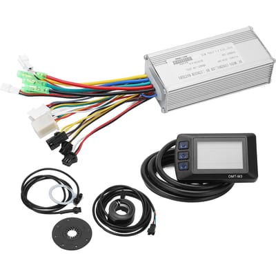 Elektrische Fiets 22A Controller 36V 48V Gemeenschappelijke Snelheidsregelaar met OMTM3 Displaypaneel voor 500W Motor