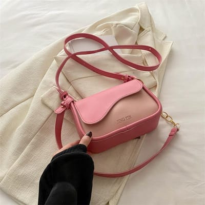 Sac Couleur Bonbon Été Nouveau Style Coréen Mode Sac Bandoulière Épaule Simple Décontracté Simple Texture Sac Carré Petit pour Femmes gray