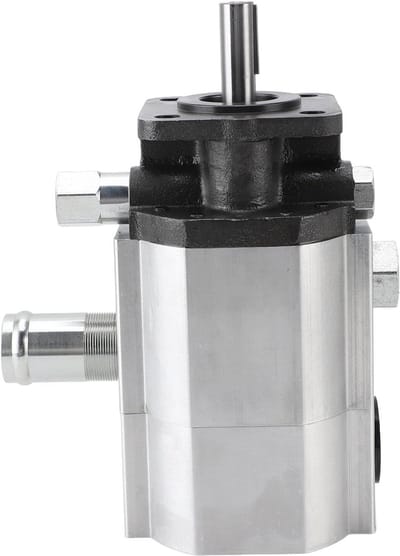 Houtkloofpomp - Hydraulische pomp - Efficiënt hout kloven - 2-traps ontwerp - 21 x 17 x 16 cm