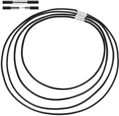 Dailygoods- Halsketting 4 Stuks - Leren Choker - Kunstleren Band