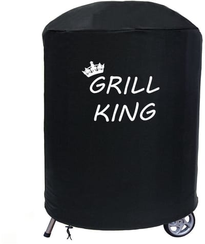 FEROCITY - Grillhoes - 59-69 cm x 90 cm - Waterdicht - UV-bestendig - Polyester - Zwart