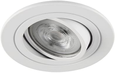 LED inbouwspot Jerry -Rond Wit -Koel Wit -Dimbaar -3.5W -Philips LED