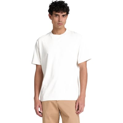 Timberland Oyster River Chest Logo Ss Tee Reg Vintage White Taglia: L | Magliette basic Outlet | Uomo | Bianco