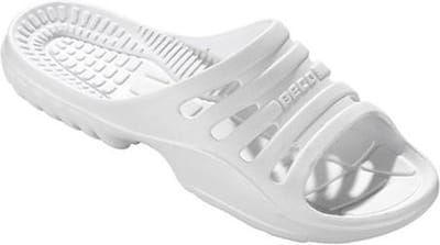 BECO Heren Badslippers - Wit - Maat 41