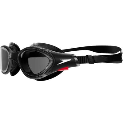 Speedo Uniseks Volwassene 2.0 Biofuse zwembril (Zwart / Rook)