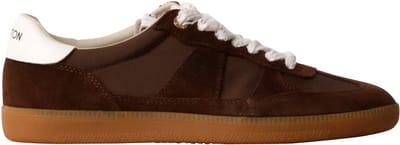 Cherry leren sneakers
