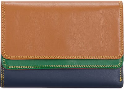 Mywalit Lederen portefeuille 13 cm - Dames - Horizontaal - bosco