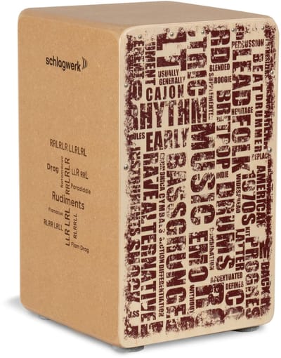 Schlagwerk CP85 Cajon Rudiments Styles Large - Cajon