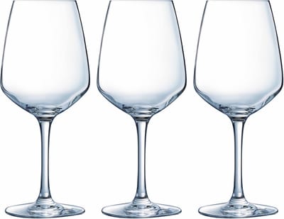 Arcoroc Wijnglazen -12x - transparant - 500 ml - glas - rode wijn - glazen