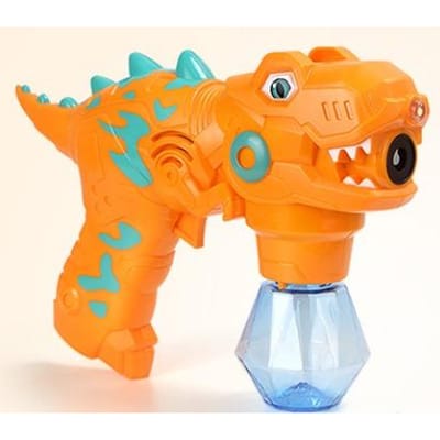 Kinderen Dinosaurus Zeepbelpistool Elektrisch Licht Muziek Speelgoedpistool Waterdicht Volautomatische Zeepbelmachine