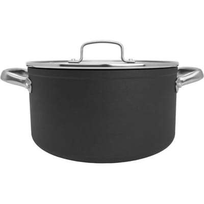 Braadpan - ARCOS - Samoa - Gesmeed Aluminium - Anti-aanbaklaag - 24 cm - Geschikt voor alle warmtebronnen