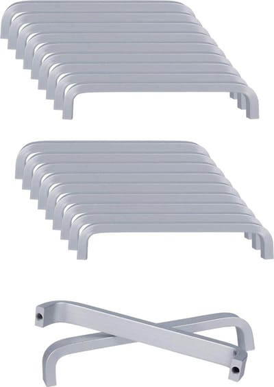 JGS ® Stijlvolle Set van 20 Aluminium Meubelgrepen voor Kasten en Deuren