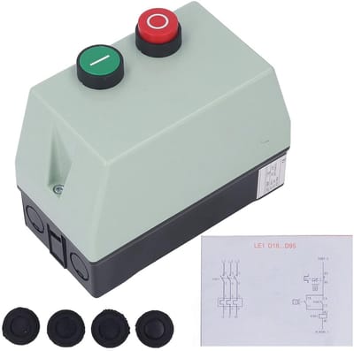 Waterdichte IP55 Magnetische Motorstarter voor 220V en 380V Elektrische Motoren