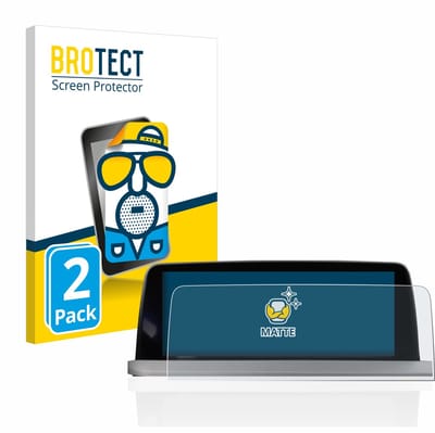 BROTECT - Screenprotector voor BMW X3 G01 2017-2021 Infotainment System 10.2" - Folie Beschermfolie matte 2 Stuks