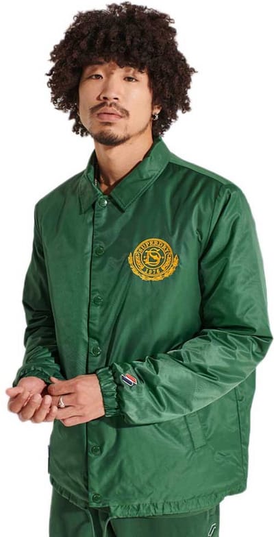 Superdry Snap Coach Jas Groen L Man